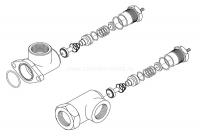 Ремкомплект клапана минимального давления Ekomak 245951-A