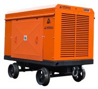 Взрывозащищенный компрессор ЗИФ ШВ 33/0,7 (на скатах)