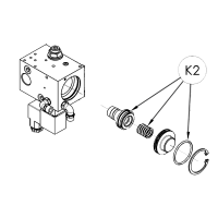 Ремкомплект контрольного блока впускного клапана ALUP 212.00220