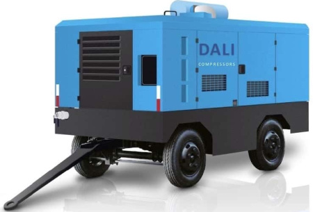 Передвижной дизельный компрессор Dali DLCY-33/35F-U
